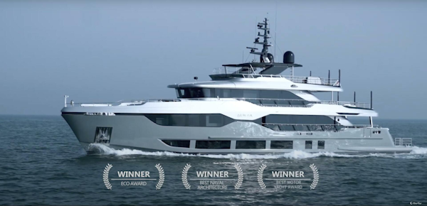 Majesty Yachts-120 2025-Fractional Ownership Available Stuart-Florida-United States-Majesty 120 yacht 2025 cruising, award-winning design, luxury vessel on open sea.-4947513