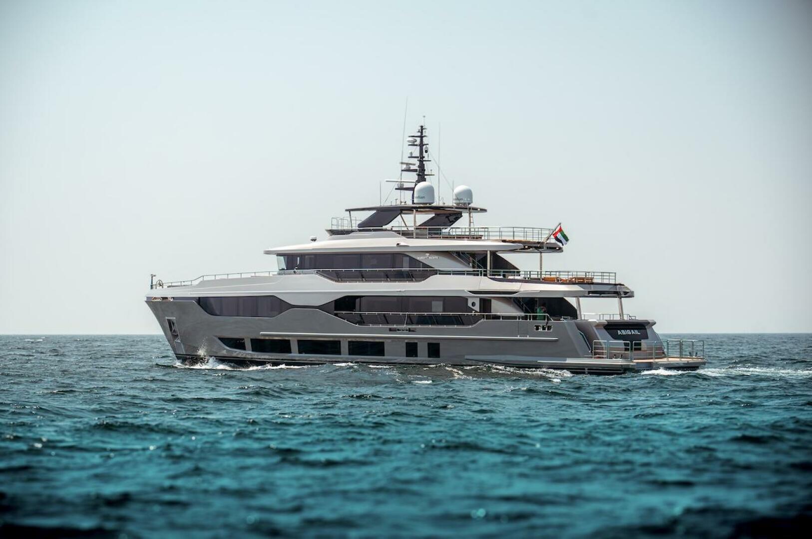 Majesty Yachts-120 2025-Fractional Ownership Available Stuart-Florida-United States-Luxury yacht Majesty 120, 2025 model, cruising on open sea.-4947518 | Thumbnail