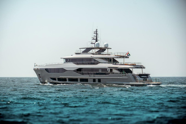 Majesty Yachts-120 2025-Fractional Ownership Available Stuart-Florida-United States-Luxury yacht Majesty 120, 2025 model, cruising on open sea.-4947518