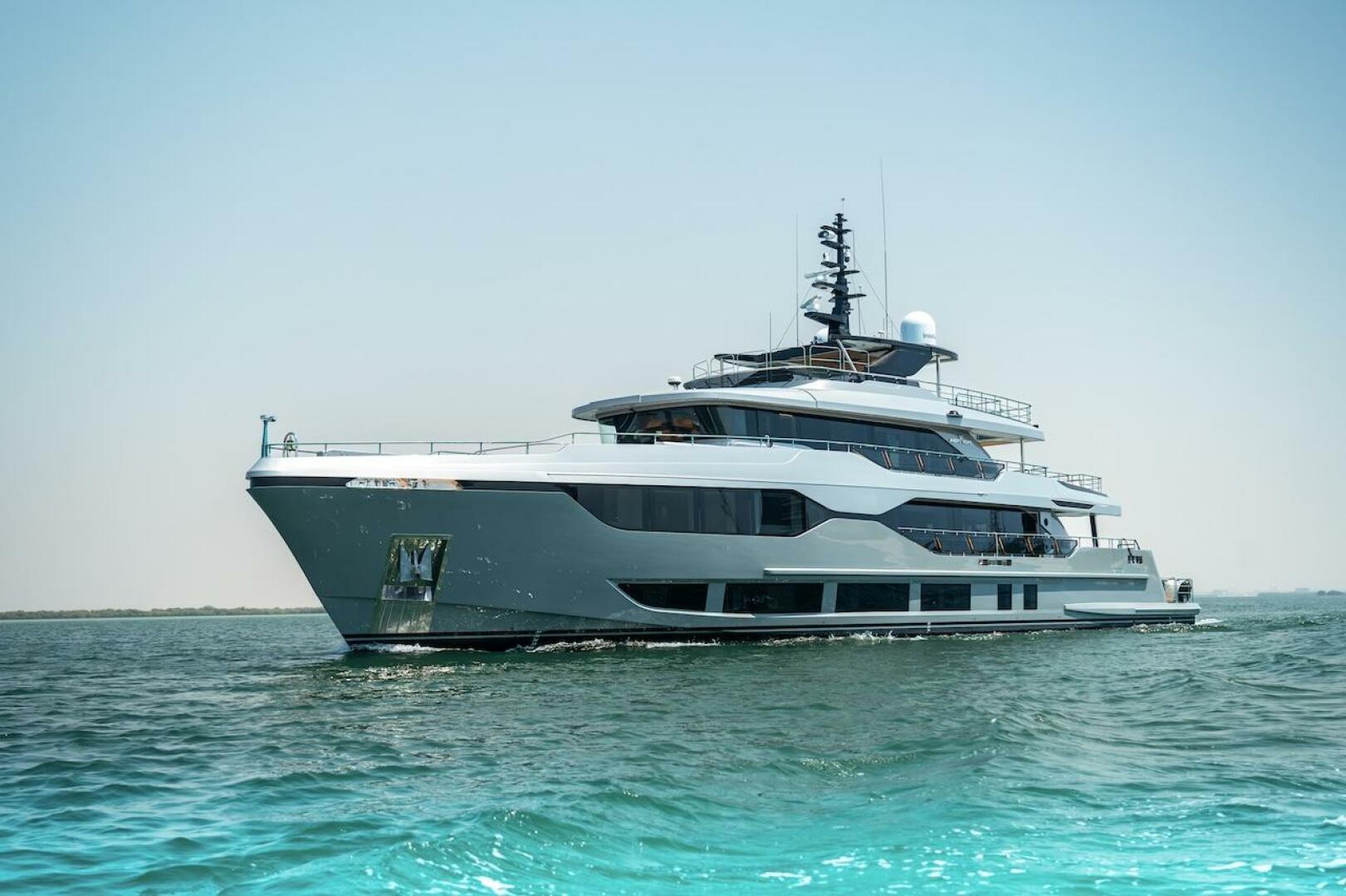Majesty Yachts-120 2025-Fractional Ownership Available Stuart-Florida-United States-Luxury 2025 Majesty 120 yacht cruising on open water.-4947515 | Thumbnail