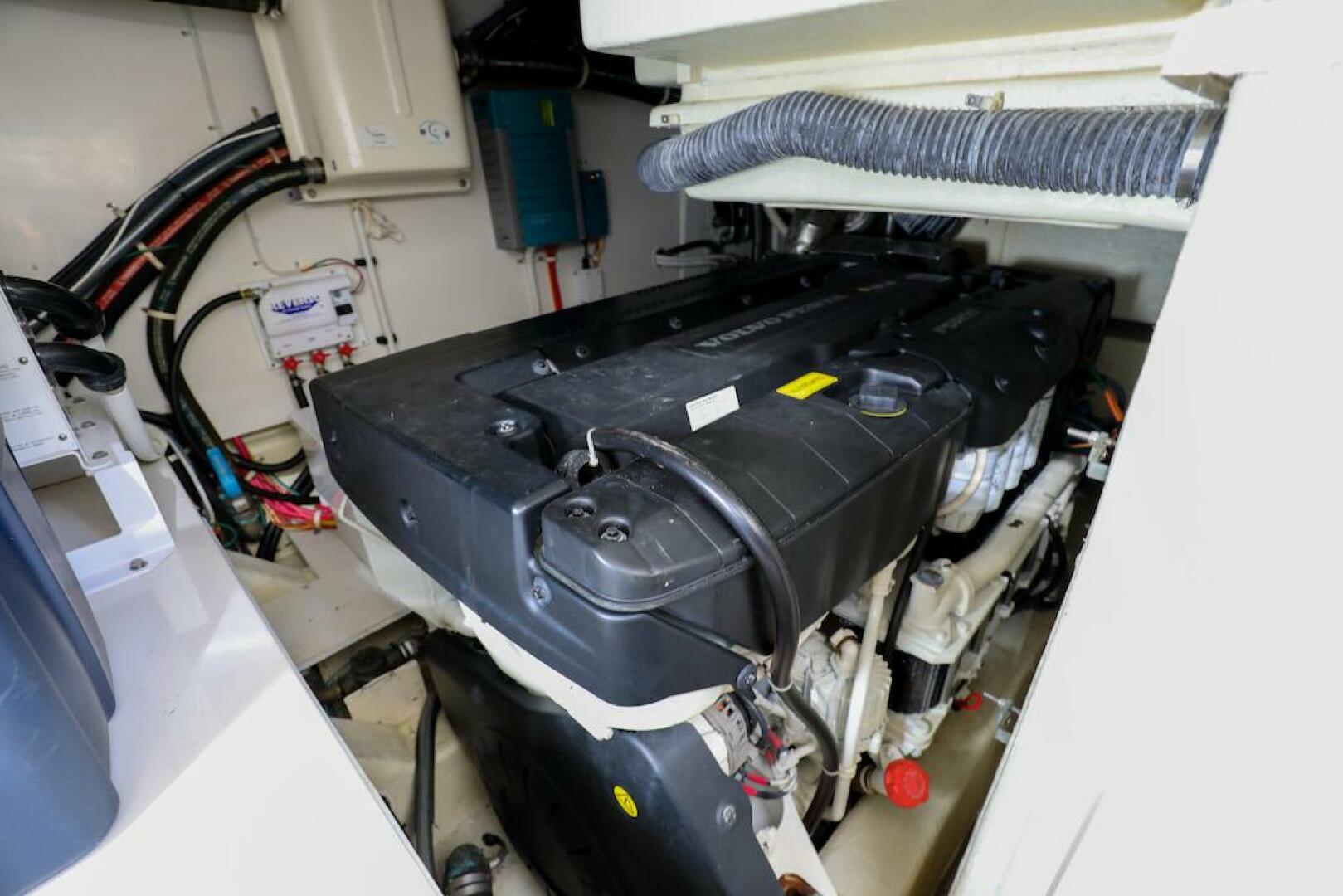 Marquis-660 Sport Yacht 2016 -Stuart-Engine room of 2016 Marquis 660 Sport Yacht, showcasing mechanical components and wiring.-4947646 | Thumbnail