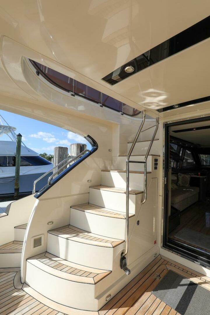Marquis-660 Sport Yacht 2016 -Stuart-Staircase on 2016 Marquis 660 Sport Yacht with sleek interior and exterior design.-4947620 | Thumbnail