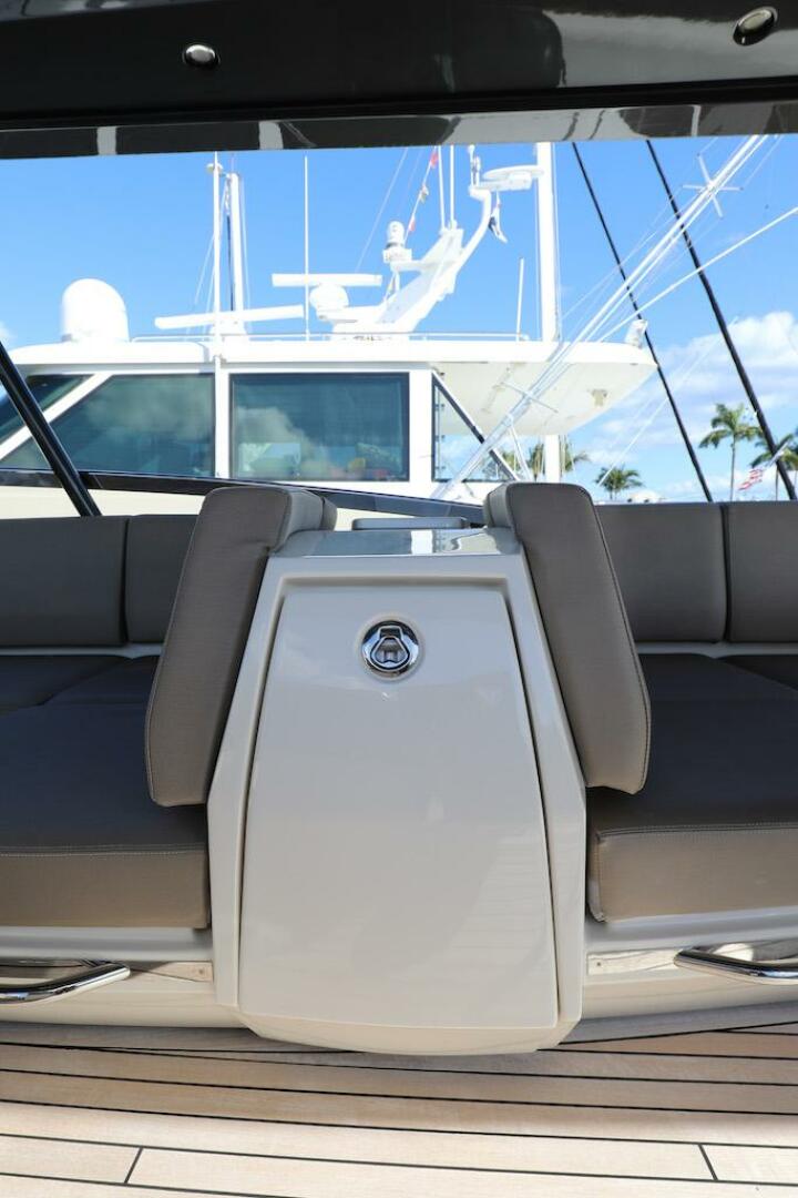 Marquis-660 Sport Yacht 2016 -Stuart-2016 Marquis 660 Sport Yacht interior with sleek seating and modern design.-4947631 | Thumbnail