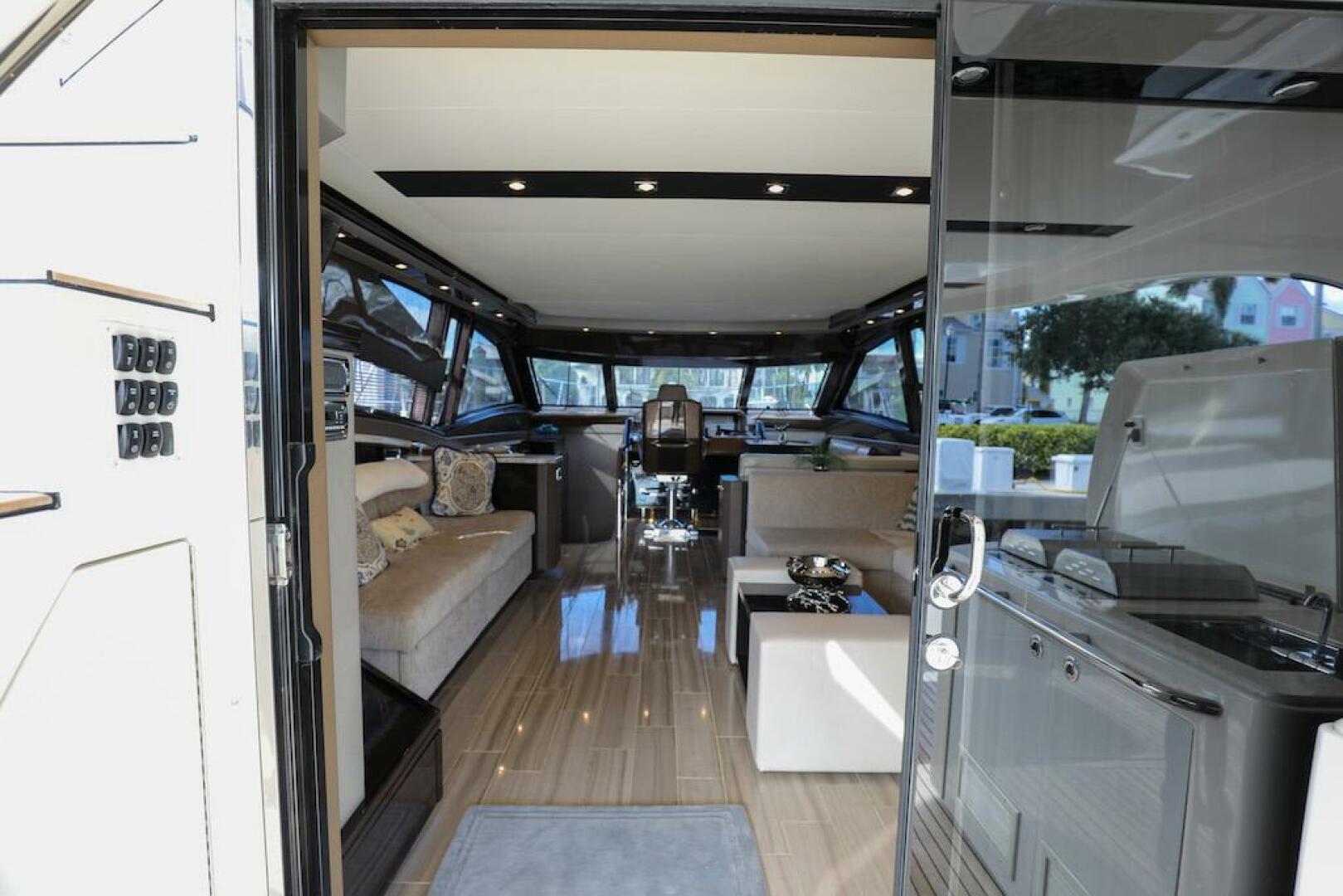Marquis-660 Sport Yacht 2016 -Stuart-Interior view of 2016 Marquis 660 Sport Yacht, featuring luxurious seating and modern design.-4947611 | Thumbnail