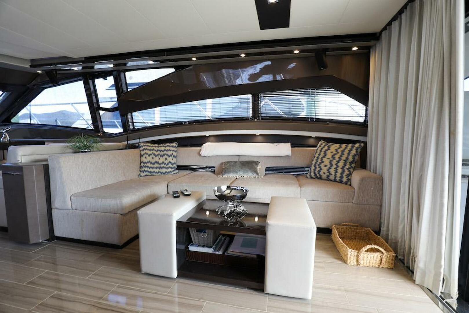 Marquis-660 Sport Yacht 2016 -Stuart-Luxurious interior of 2016 Marquis 660 Sport Yacht with modern seating and decor.-4947613 | Thumbnail