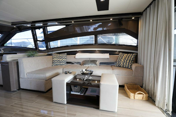 Marquis-660 Sport Yacht 2016 -Stuart-Luxurious interior of 2016 Marquis 660 Sport Yacht with modern seating and decor.-4947613