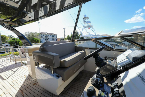 Marquis-660 Sport Yacht 2016 -Stuart-2016 Marquis 660 Sport Yacht cockpit with modern controls and seating.-4947628