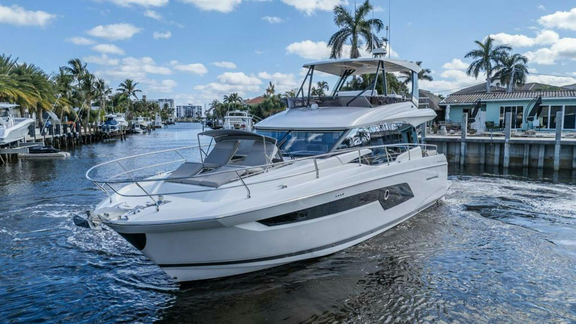 Prestige-520 Flybridge 2021-Happy Cay Lighthouse Point-Florida-United States-4950154
