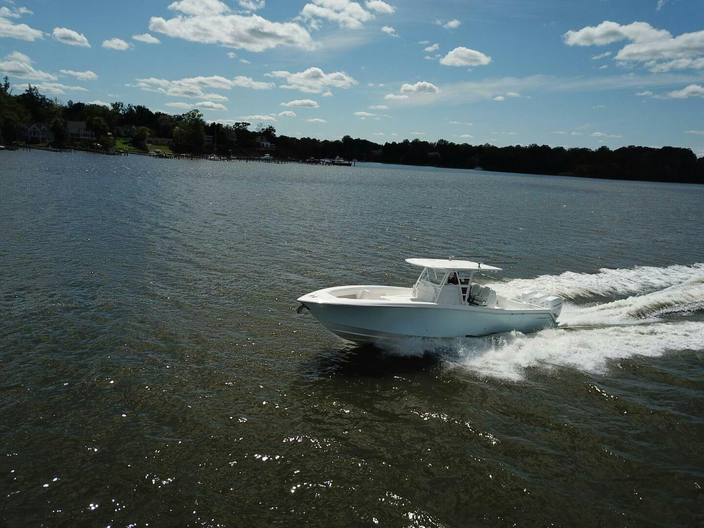 Invincible-39 Open Fisherman 2022 -Annapolis-Maryland-United States-2022 Invincible 39 Open Fisherman Running Forward-4950446