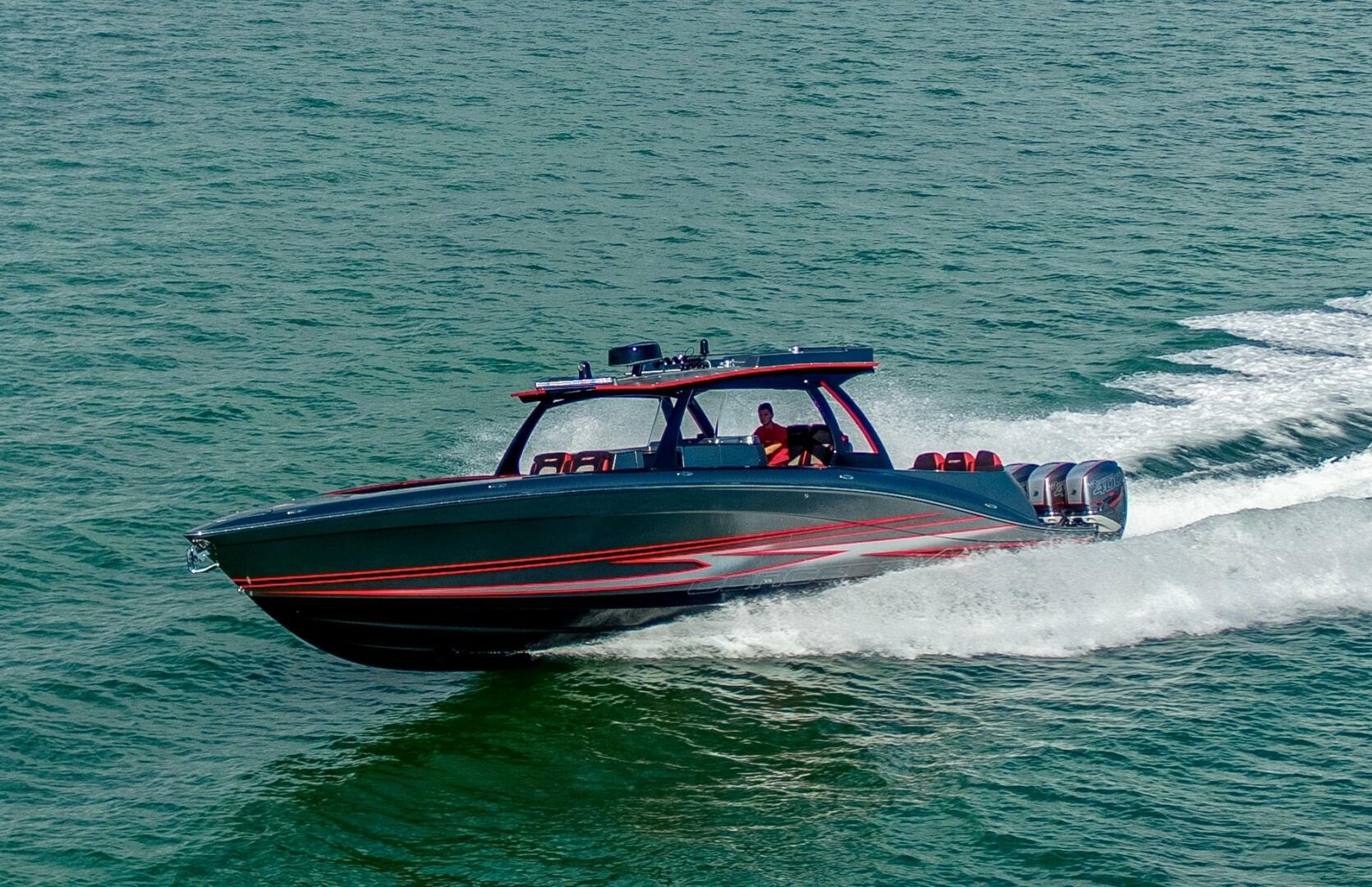 Concept Boats-Open Deck 2021-Lucky 13 Dania Beach-Florida-United States-Starboard Side Running Shot-4950909 | Thumbnail
