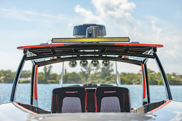 Concept Boats-Open Deck 2021-Lucky 13 Dania Beach-Florida-United States-Stern Running with Lucky 13 Graphics-4950830