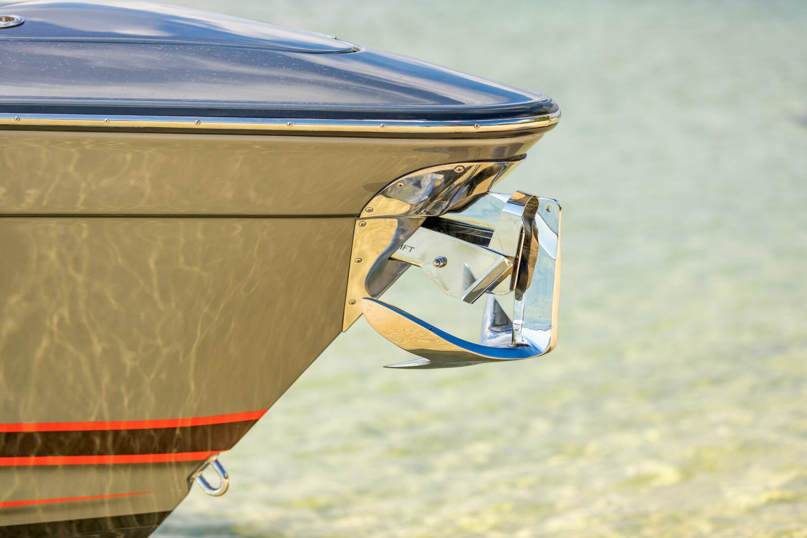 Concept Boats-Open Deck 2021-Lucky 13 Dania Beach-Florida-United States-Aerial Stern Quarter Running-4950836 | Thumbnail