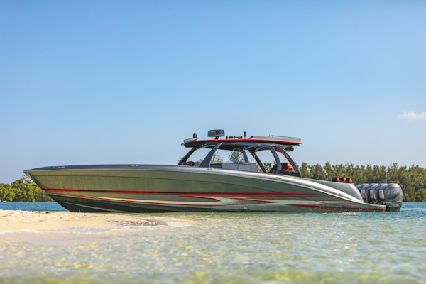 Concept Boats-Open Deck 2021-Lucky 13 Dania Beach-Florida-United States-Port Side Profile Running-4950825