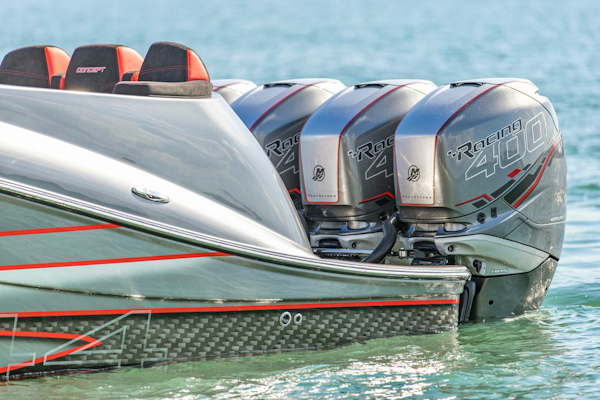 Concept Boats-Open Deck 2021-Lucky 13 Dania Beach-Florida-United States-Hull Mid-Section Paint Detail-4950813