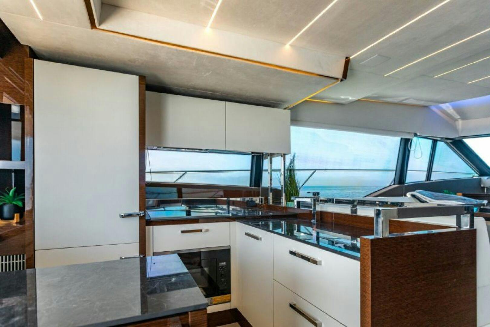 Prestige-630 Flybridge 2020-Truly Blessed Destin (Baytown Marina)-Florida-United States-2020 Prestige 630 FB  Galley-4951833