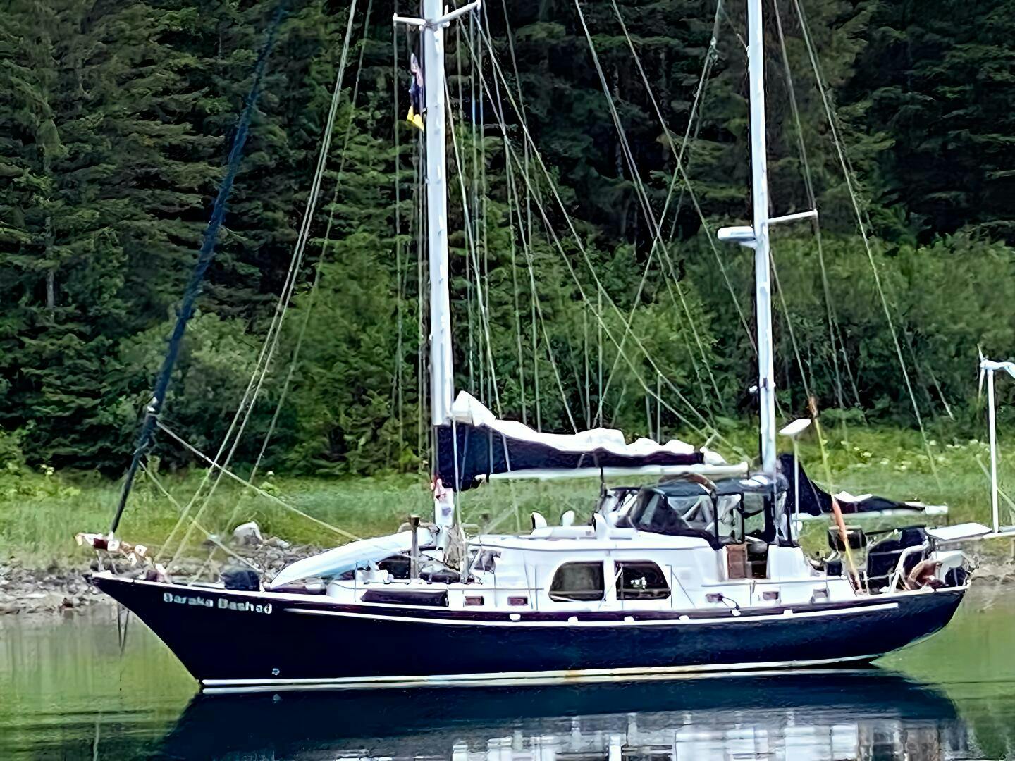 Custom-Rhodes Motorsailer Steel Ketch 1969 -Sidney-British Columbia-Canada-4966818