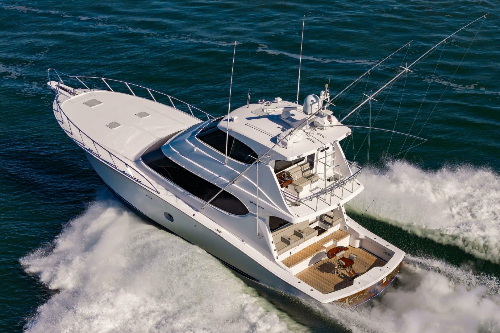 Hatteras-64 Enclosed Bridge 2008-Aces Up Hampton-Virginia-United States-5000060 | Thumbnail