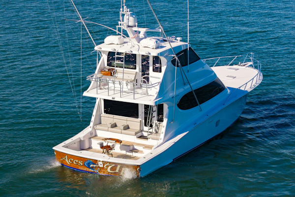 Hatteras-64 Enclosed Bridge 2008-Aces Up Hampton-Virginia-United States-5000064