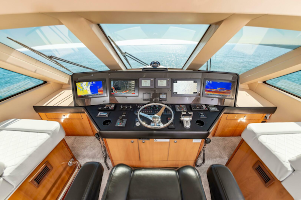 Hatteras-64 Enclosed Bridge 2008-Aces Up Hampton-Virginia-United States-4999914