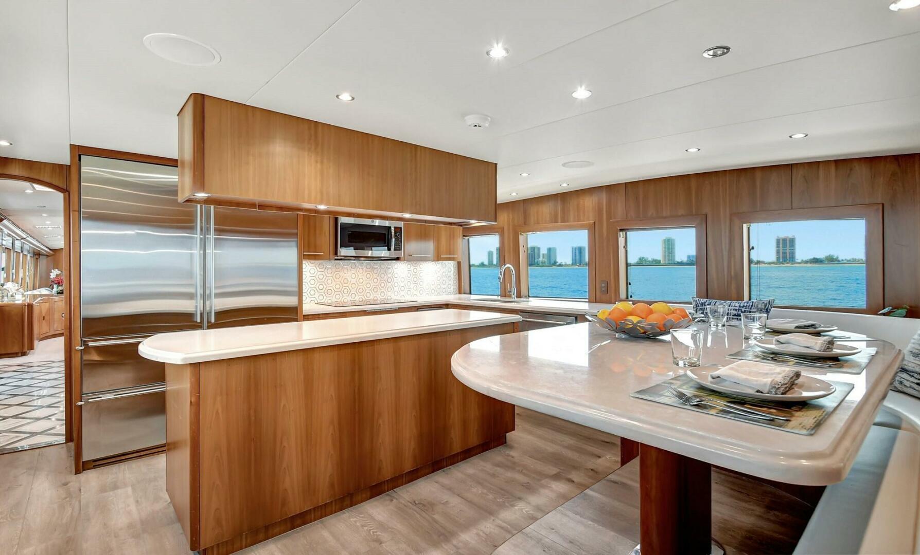 Hatteras 2005-DANIELLE West Palm Beach -Florida-United States-013 Main Deck Galley 03-5019806 | Thumbnail