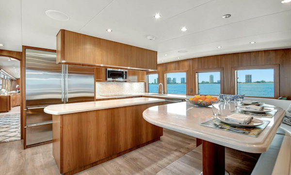 Hatteras 2005-DANIELLE West Palm Beach -Florida-United States-013 Main Deck Galley 03-5019806