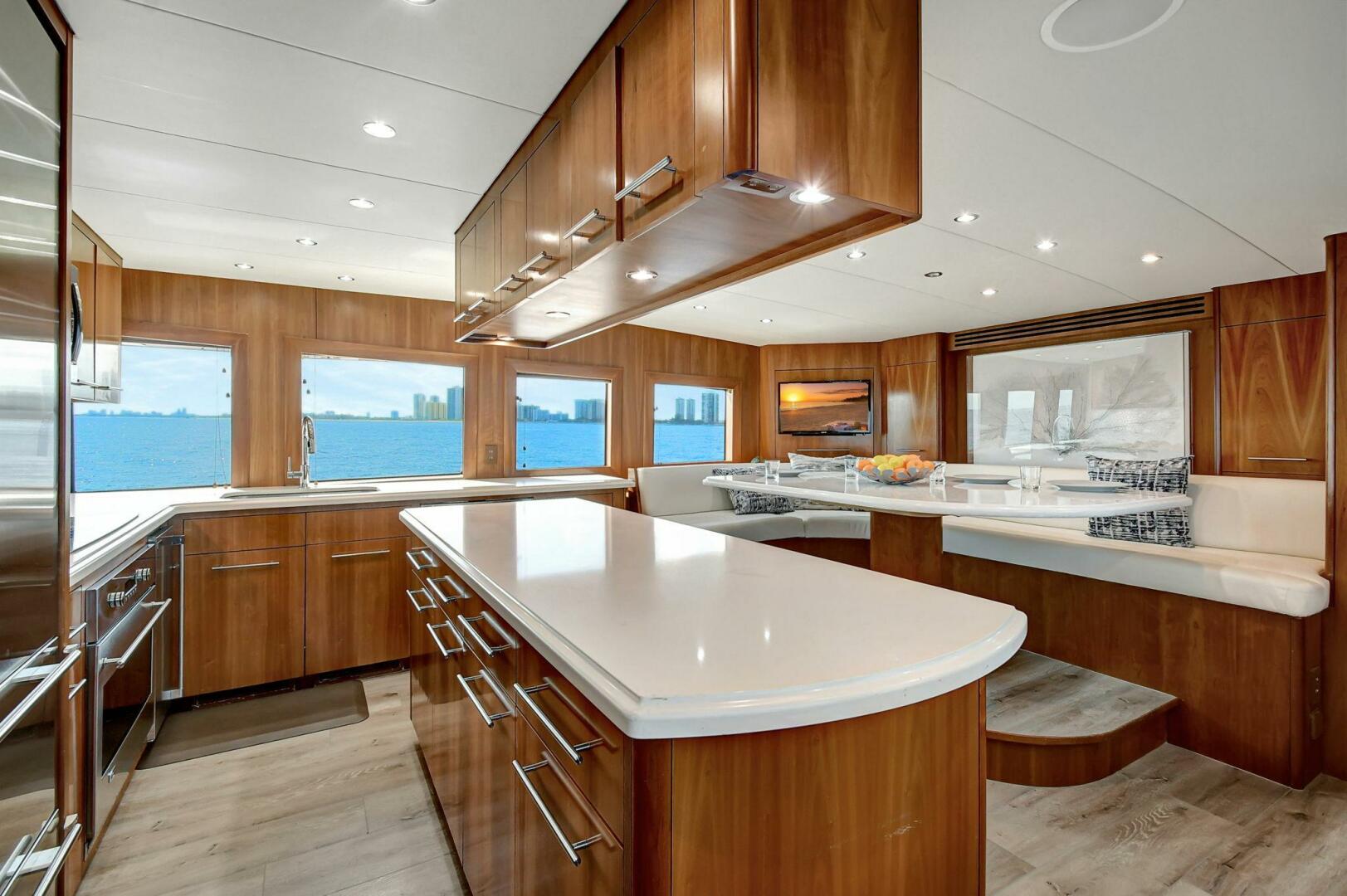 Hatteras 2005-DANIELLE West Palm Beach -Florida-United States-012 Main Deck Galley 01-5019805 | Thumbnail