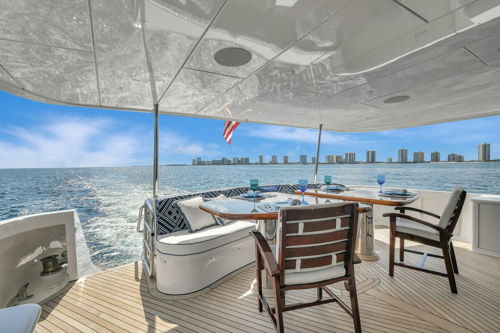 Hatteras 2005-DANIELLE West Palm Beach -Florida-United States-004 Aft Deck 02-5019797 | Thumbnail