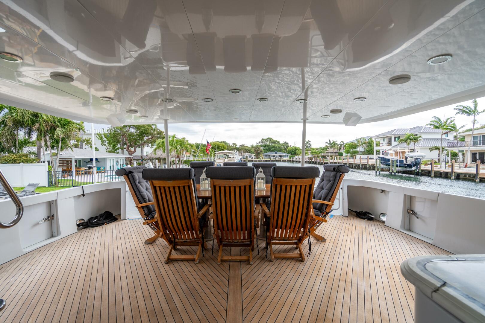Hatteras-100 Motor Yacht 2001-Sunday Money Pompano Beach-Florida-United States-5405695 | Thumbnail