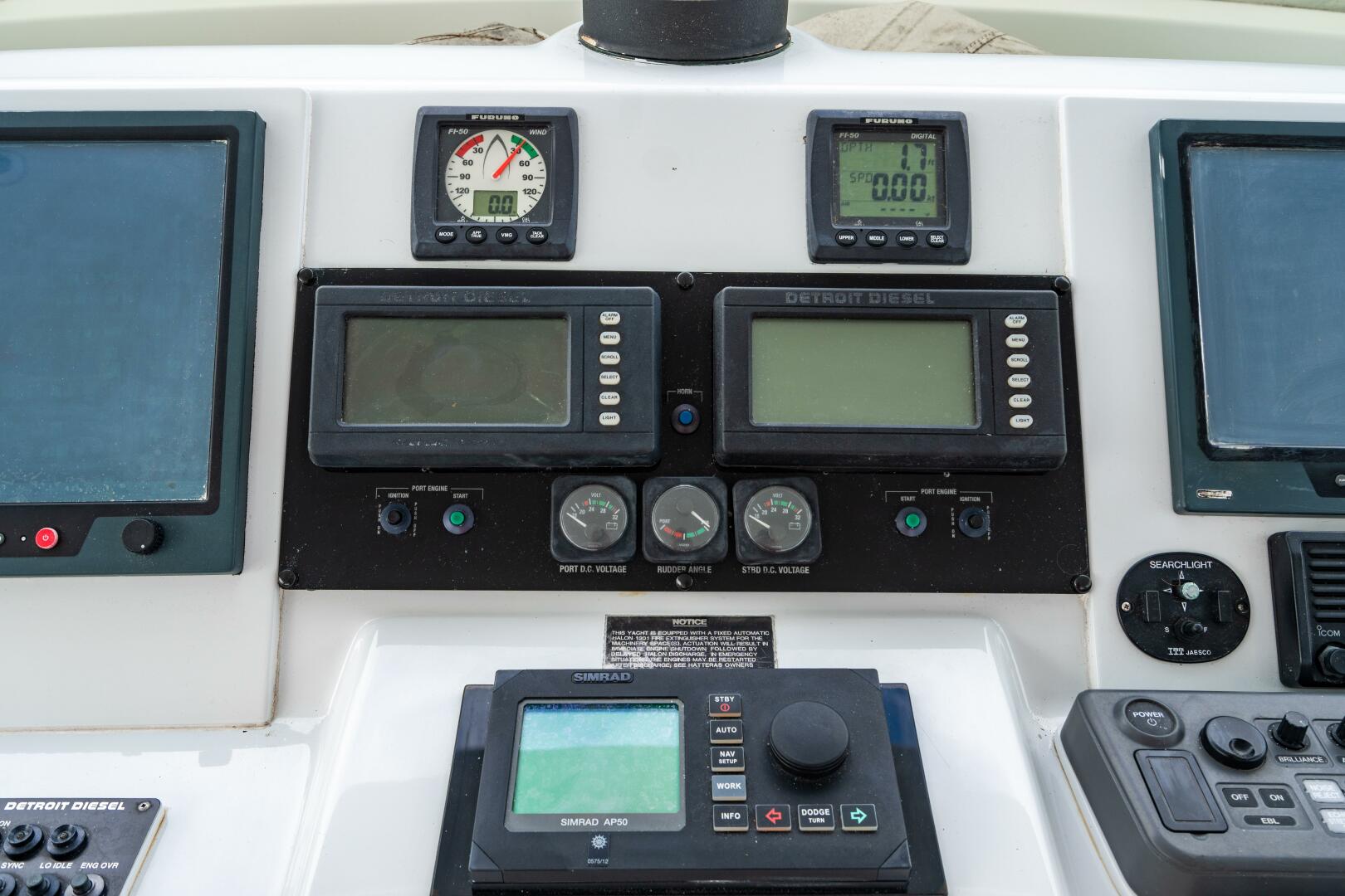 Hatteras-100 Motor Yacht 2001-Sunday Money Pompano Beach-Florida-United States-5405833 | Thumbnail