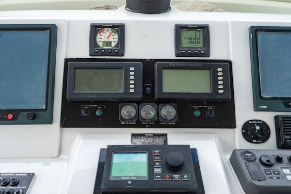 Hatteras-100 Motor Yacht 2001-Sunday Money Pompano Beach-Florida-United States-5405833