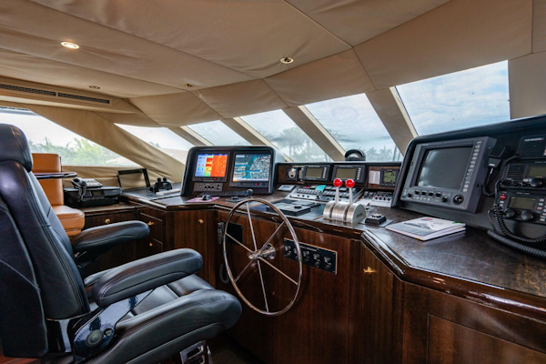Hatteras-100 Motor Yacht 2001-Sunday Money Pompano Beach-Florida-United States-5405848