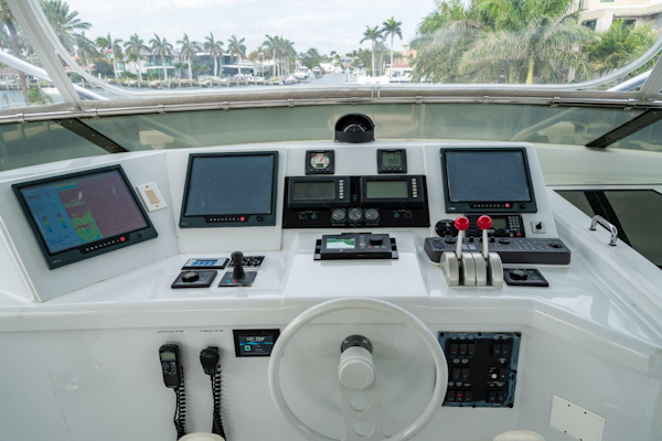 Hatteras-100 Motor Yacht 2001-Sunday Money Pompano Beach-Florida-United States-5405830