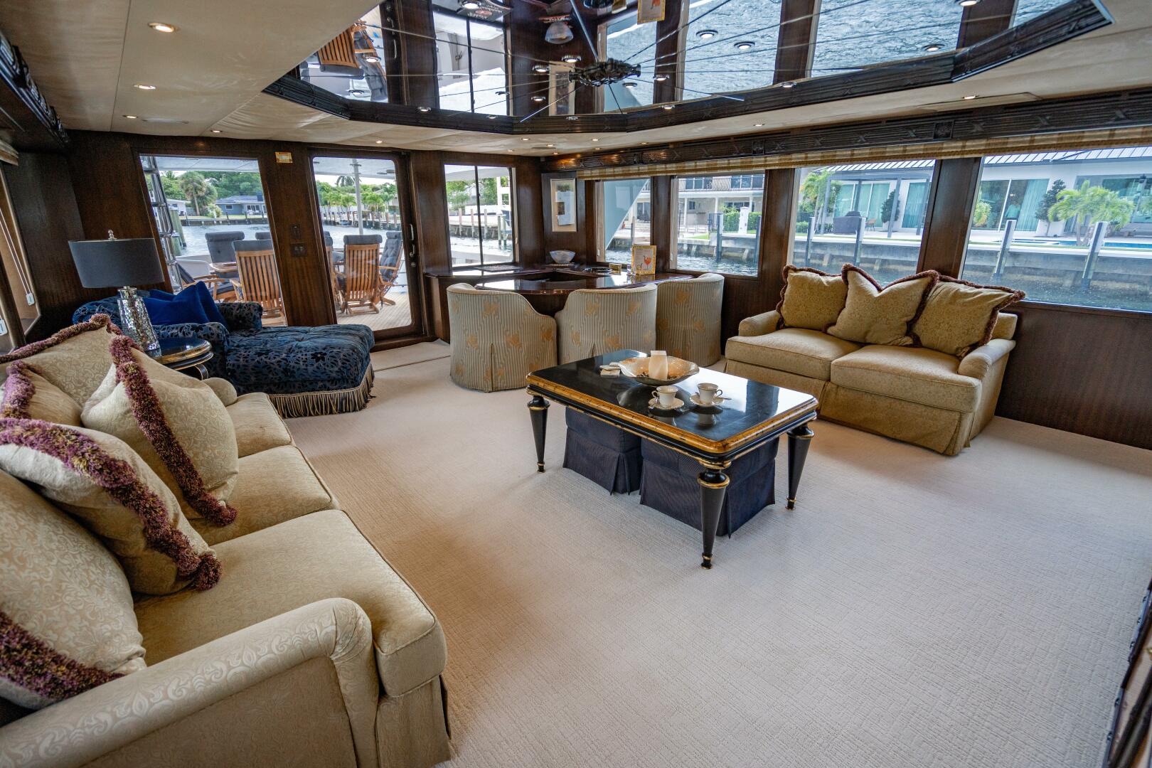 Hatteras-100 Motor Yacht 2001-Sunday Money Pompano Beach-Florida-United States-5405718 | Thumbnail