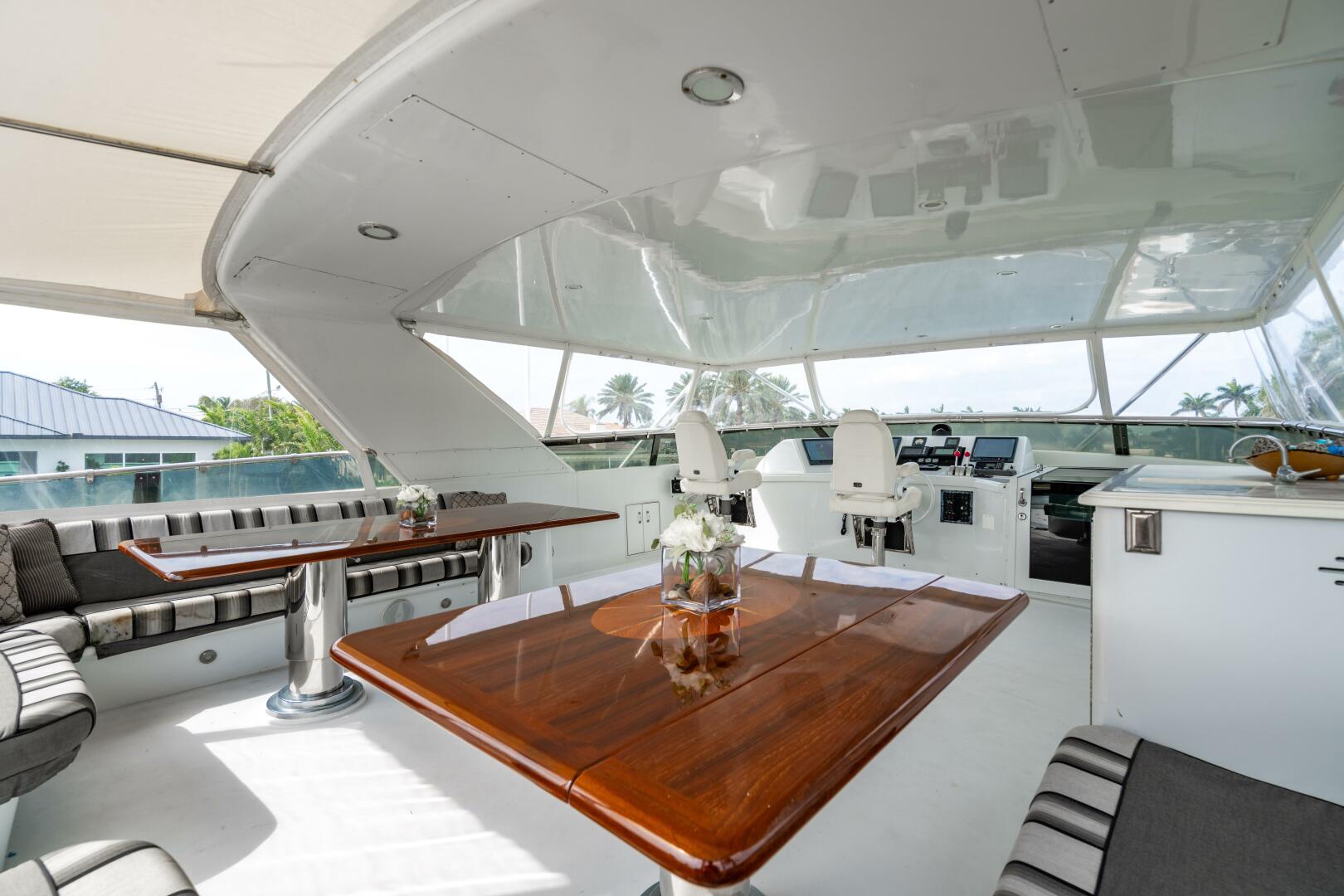 Hatteras-100 Motor Yacht 2001-Sunday Money Pompano Beach-Florida-United States-5405814 | Thumbnail