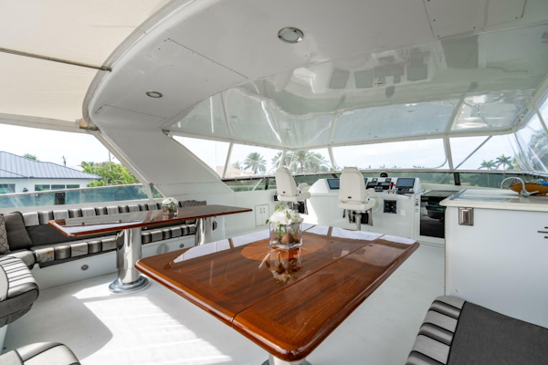 Hatteras-100 Motor Yacht 2001-Sunday Money Pompano Beach-Florida-United States-5405814