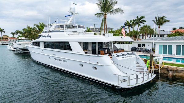 Hatteras-100 Motor Yacht 2001-Sunday Money Pompano Beach-Florida-United States-5405692