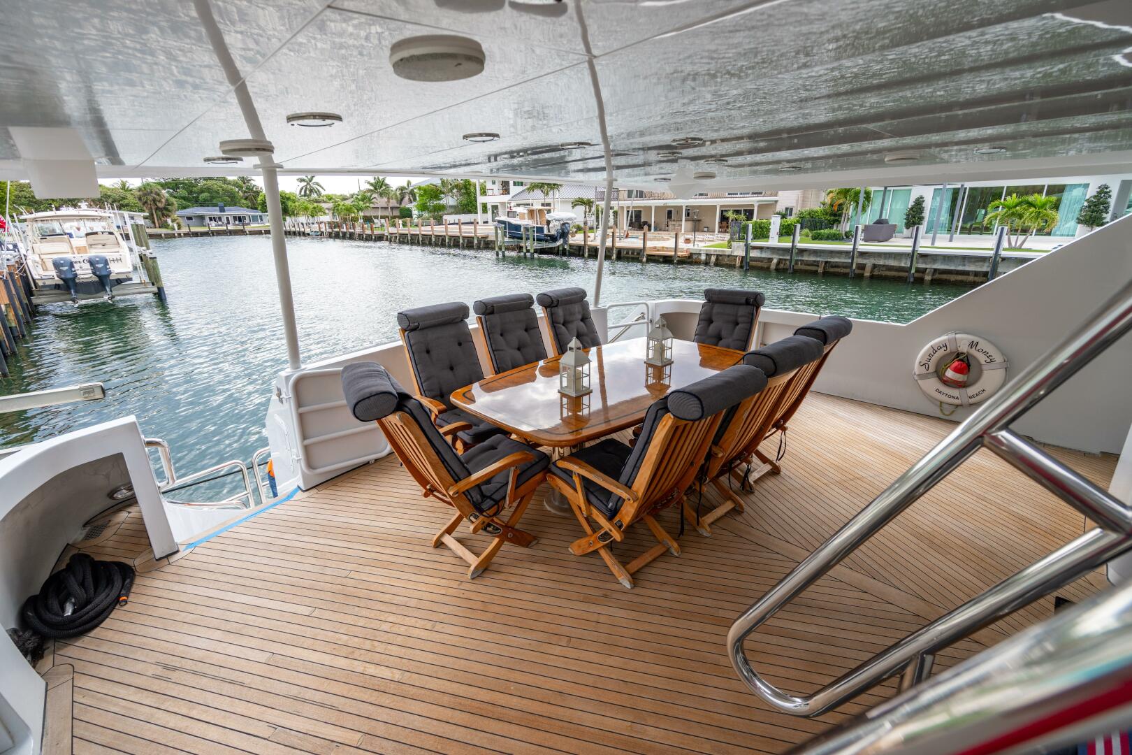 Hatteras-100 Motor Yacht 2001-Sunday Money Pompano Beach-Florida-United States-5405693 | Thumbnail