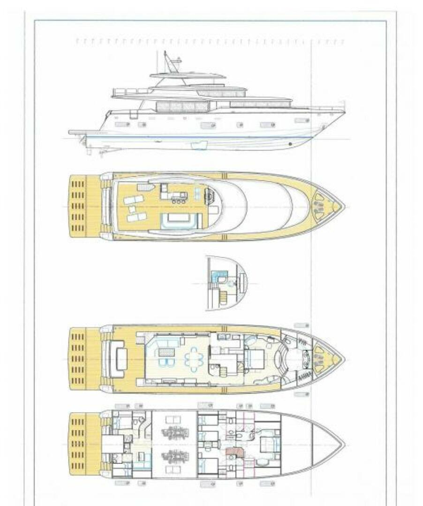 Johnson-Flybridge w/Hydraulic Platform 2027-JOHNSON 93 OPEN FB Kaohsiung-Taiwan-GA-5032706