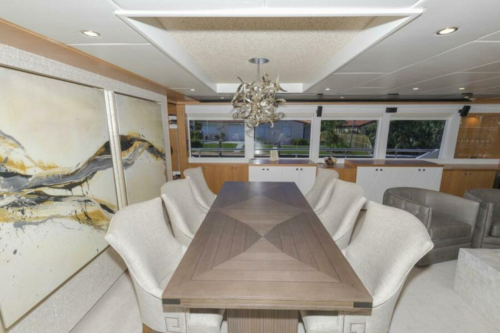 Johnson-Flybridge w/Hydraulic Platform 2027-JOHNSON 93 OPEN FB Kaohsiung-Taiwan-Salon Dining Table-5032653 | Thumbnail