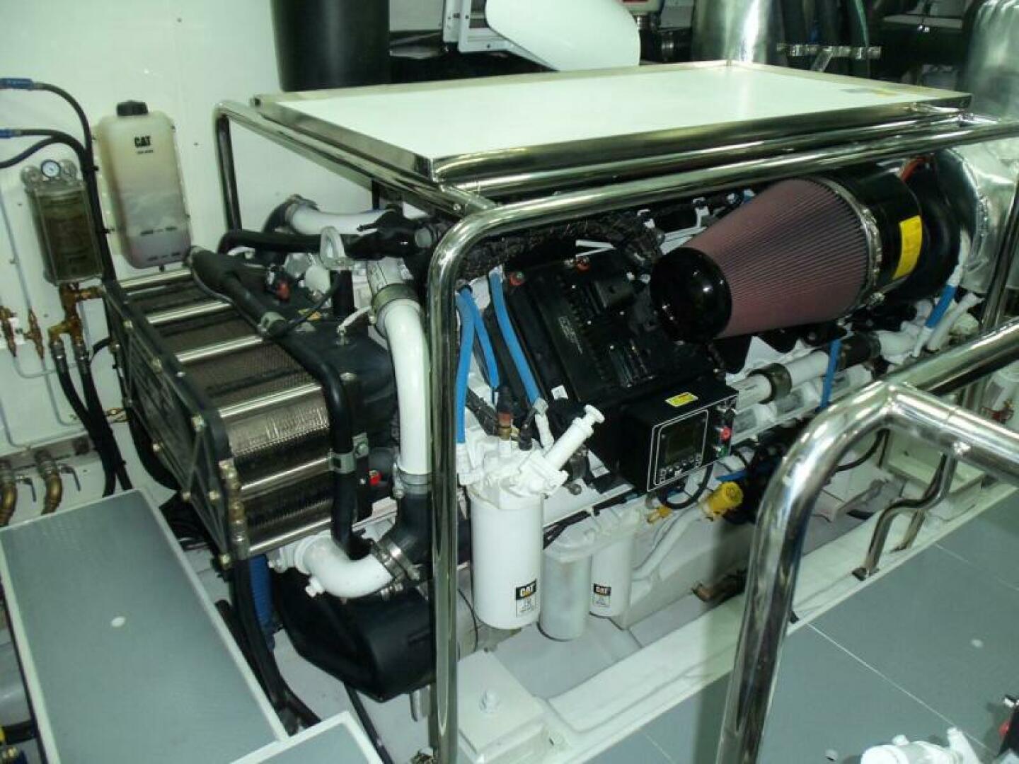 Johnson-Flybridge w/Hydraulic Platform 2027-JOHNSON 93 OPEN FB Kaohsiung-Taiwan-Starboard Engine-5032696 | Thumbnail