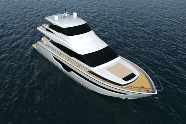 Johnson-Skylounge Motor Yacht 2027-JOHNSON 70 SKYLOUNGE NEW BUILD Kaohsiung-Taiwan-JOHNSON 70 View From Above-5033535