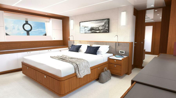 Johnson-Flybridge Motor Yacht 2026-JOHNSON 70 FLYBRIDGE Kaohsiung-Taiwan-Master Looking Aft   JOHNSON 70-5033601