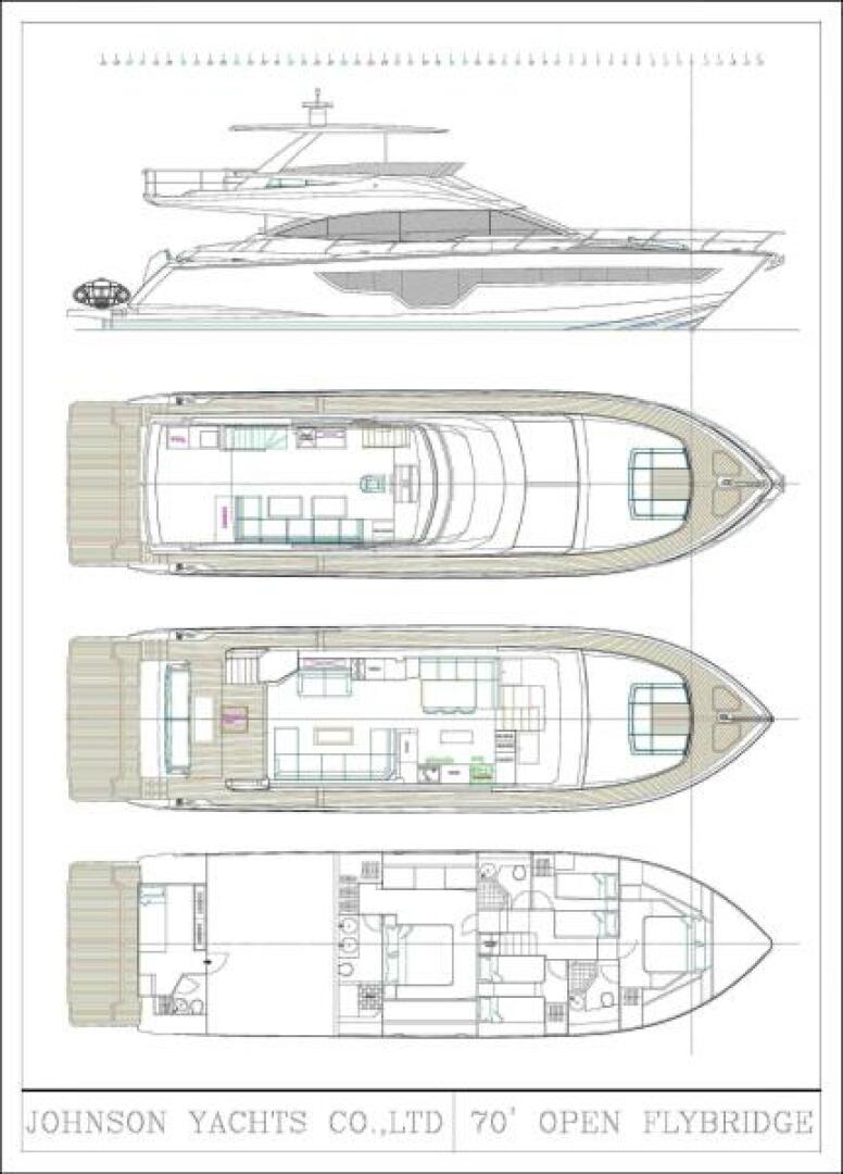 Johnson-Flybridge Motor Yacht 2026-JOHNSON 70 FLYBRIDGE Kaohsiung-Taiwan-GA-5033611 | Thumbnail