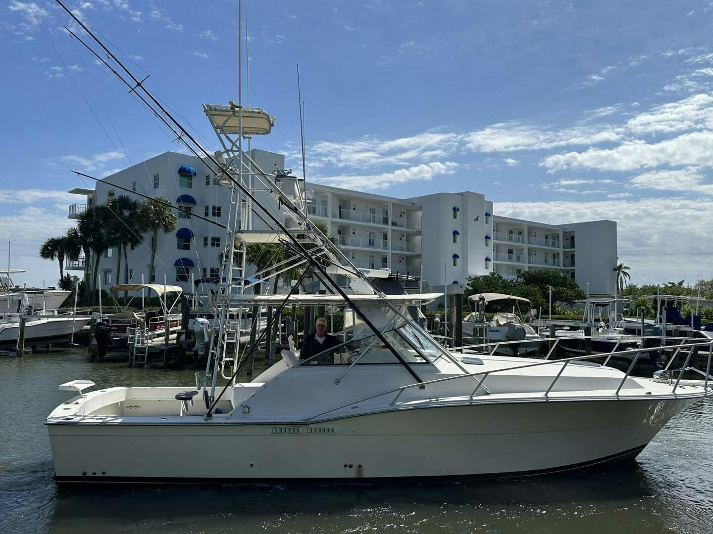 Atlantic-34 Express with Tower 1989-WONSUN Sebastian-Florida-United States-5140285