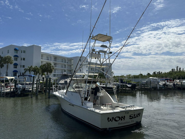 Atlantic-34 Express with Tower 1989-WONSUN Sebastian-Florida-United States-5140290