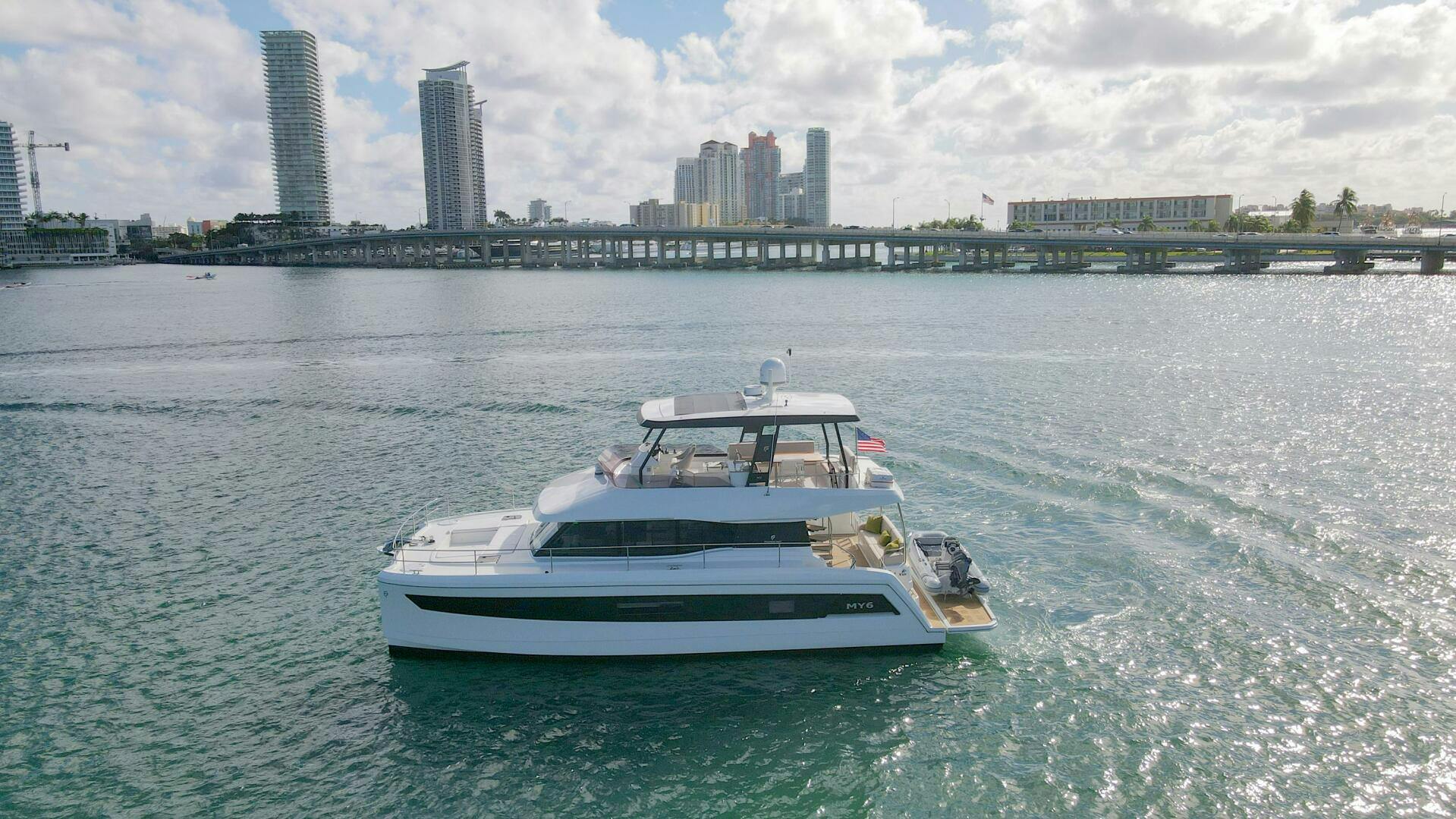 Fountaine Pajot-MY6 2022-HawkEye Miami Beach-Florida-United States-2022 Fountaine Pajot Hawkeye Port Profile-5060768