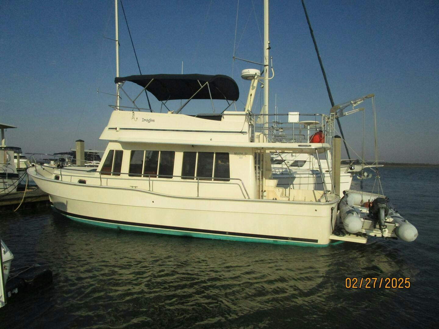 Mainship-400 2008-Imagine Folly Beach (Charleston)-South Carolina-United States-40 Mainship port profile-5082289