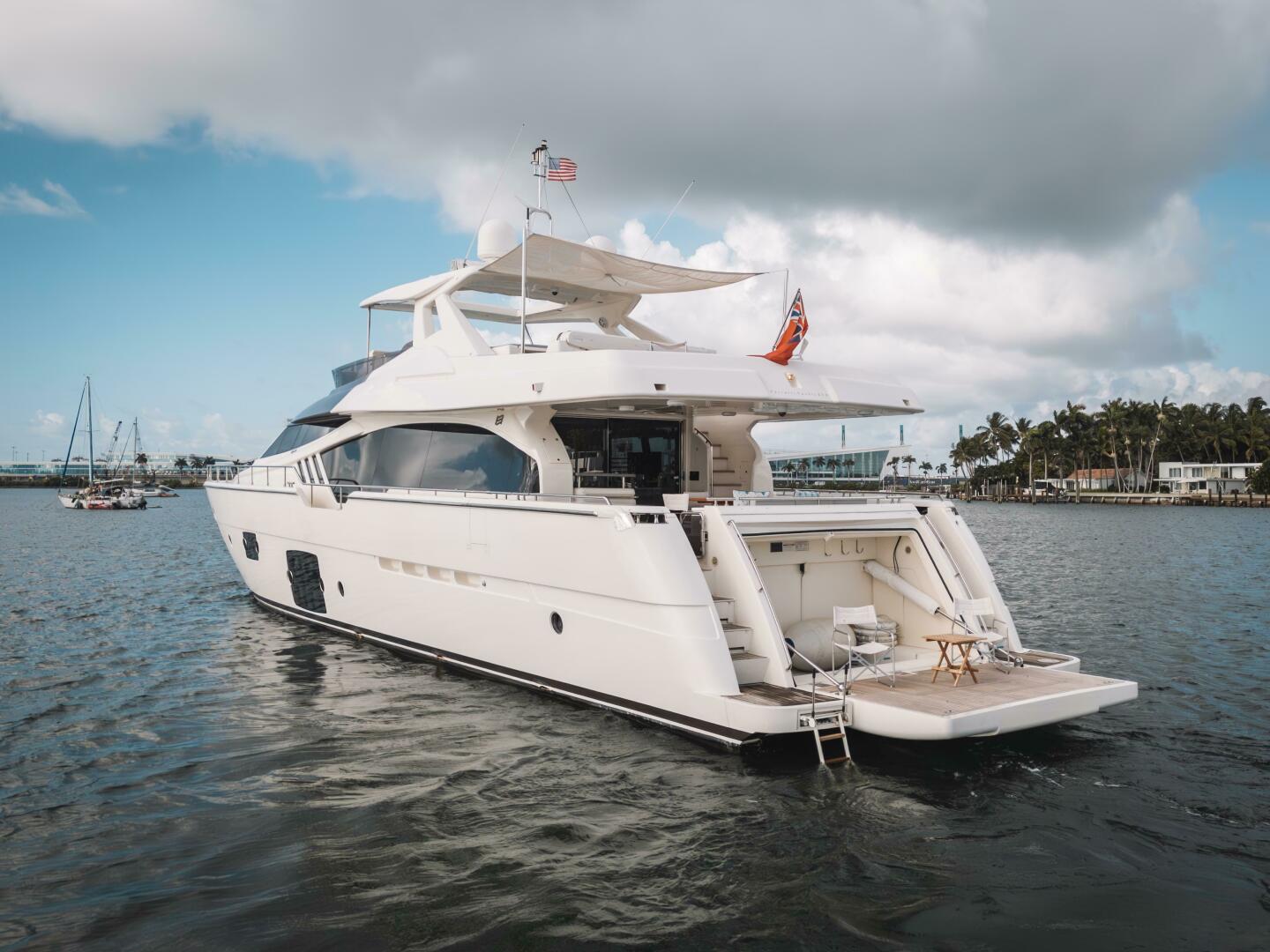 Ferretti Yachts-870 2014-Lady Nelly  Miami Beach-Florida-United States-5087552 | Thumbnail