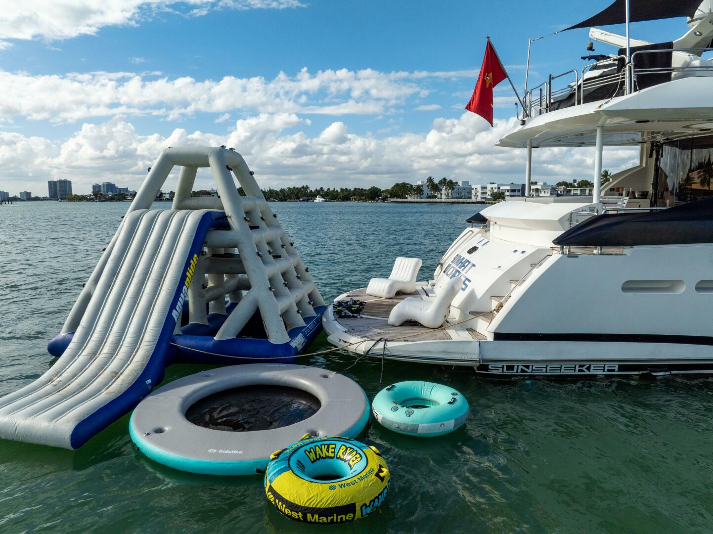 Sunseeker-94 Motor Yacht 2003-SO WHAT WHO CARES North Palm Beach-Florida-United States-2003 Sunseeker 150 GT  Inflatables -5106158 | Thumbnail