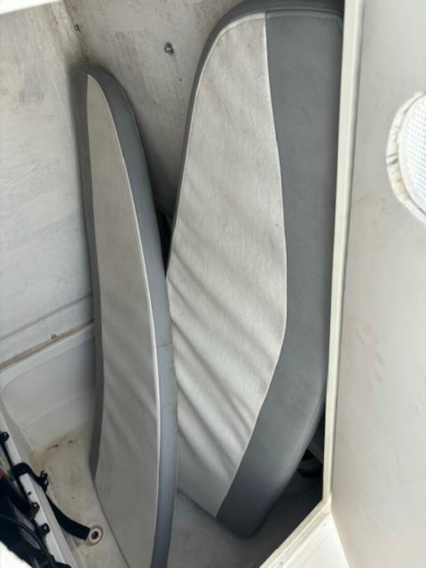 Release-208 RX 2016 -Stuart-Boat cushions stored in a compartment, Release 208 RX, 2016 model.-5114924